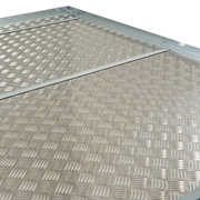 Immagine di Pavimentazione in alluminio Biohort per casetta AVANTGARDE